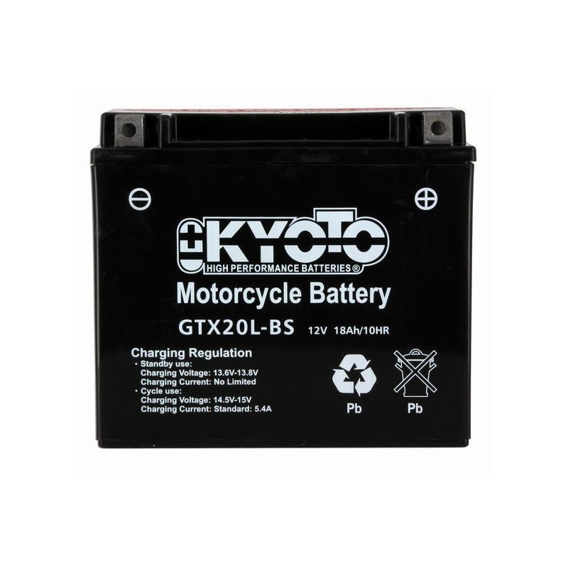Batterie YTX20L-BS 12V 18Ah gel Honda VTX 1800… – Pièce moto