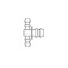 RACCORD T - Diam6/Diam10/Diam6