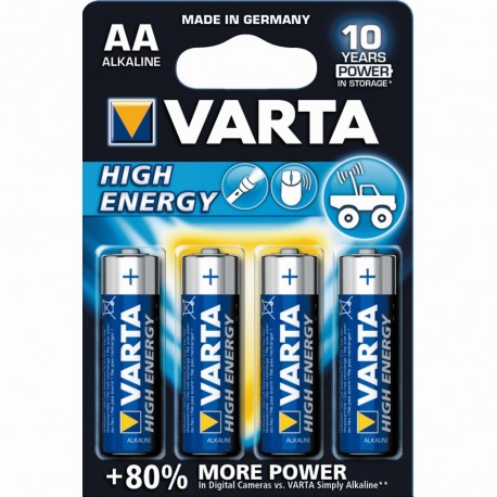 PILES VARTA HIGH ENERGY LR6 AA