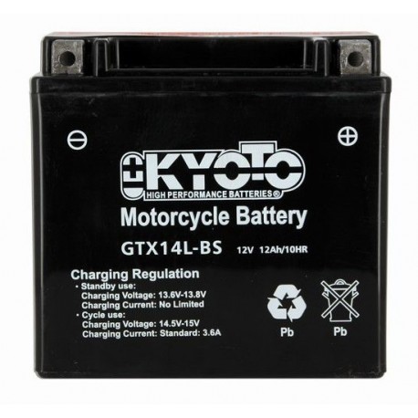 BATTERIE MOTO 12V 12Ah  YTX14L-BS  712138