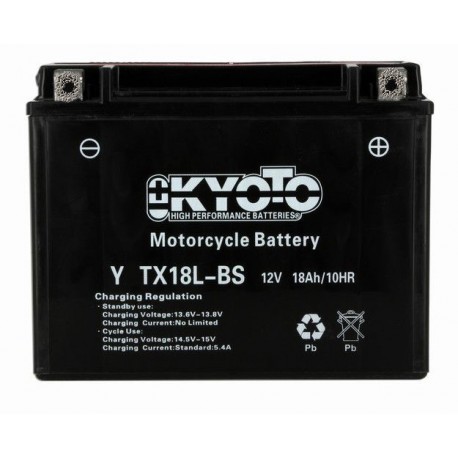 BATTERIE MOTO 12V 18Ah YTX18L-BS 712210