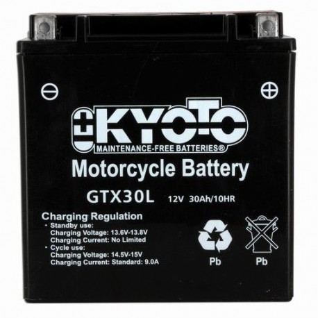 BATTERIE MOTO 12V 30Ah YTX30L / 712343 - Batterie Multi Services