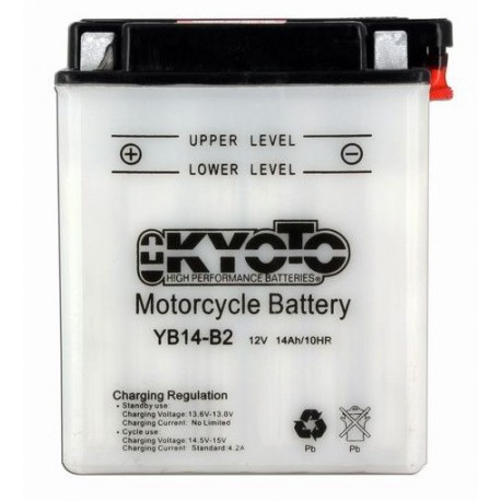 BATTERIE MOTO 12V 14Ah YB14-B2 / 712146