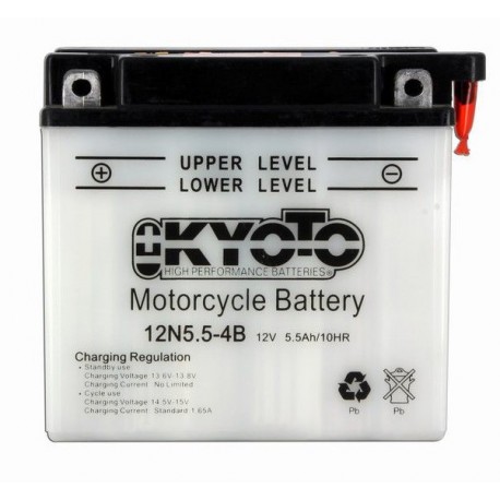 BATTERIE MOTO 12V 5Ah 12N5.5-4B / 712054