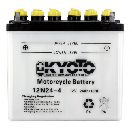 BATTERIE MOTO 12V 24Ah  12N24-4 / 712244