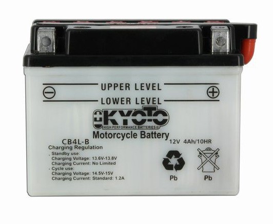 BATTERIE MOTO 12V 4Ah YB4L-B / 712041 - Batterie Multi Services