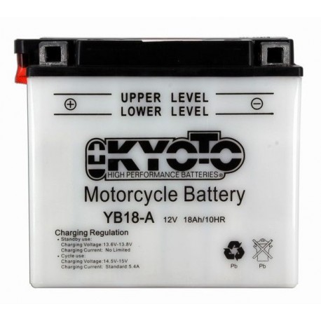 BATTERIE MOTO 12V 18Ah YB18-A / 712182