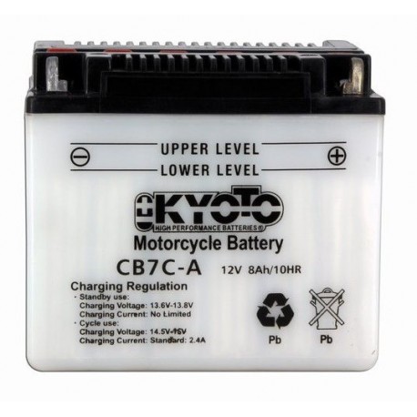 BATTERIE MOTO 12V 8Ah YB7C-A / 712072