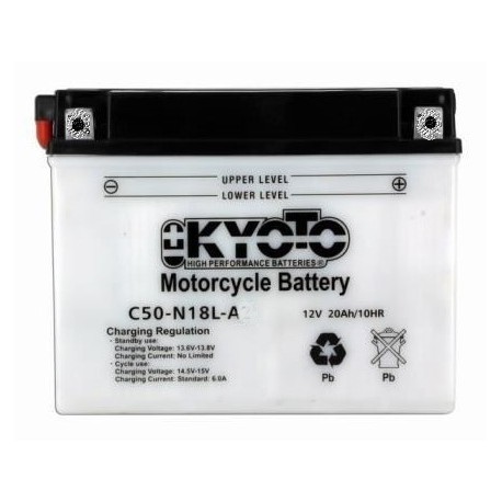 BATTERIE MOTO 12V 18A Y50-N18L-A / 12N18-3 / 712183