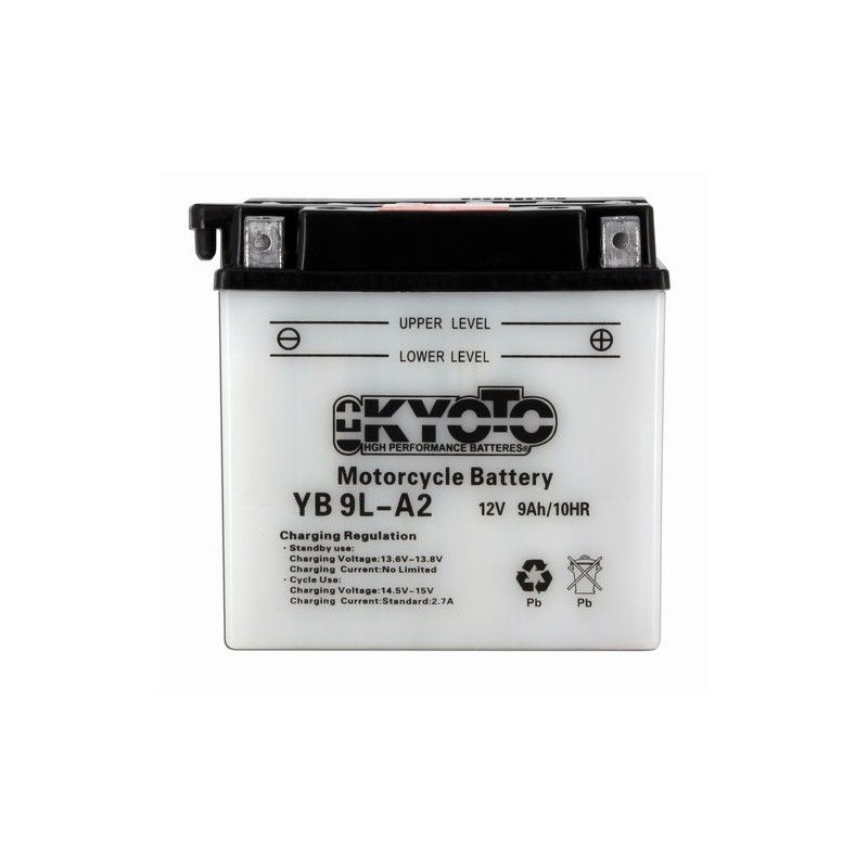 BATTERIE MOTO 12V 9Ah YB9L-A2 / 712098 - Batterie Multi Services