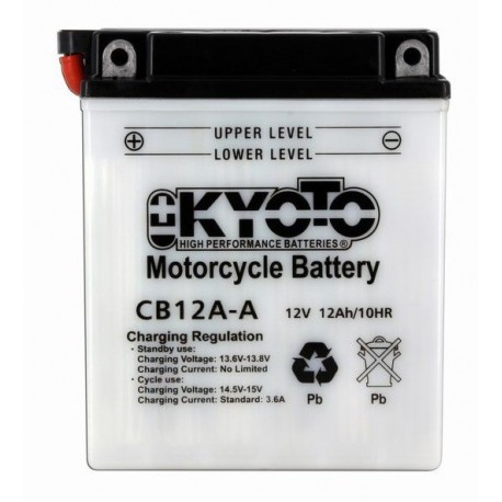 BATTERIE MOTO 12V 10Ah YB12A-A / 12N12A-4A-1 / 712121 - Batterie Multi  Services