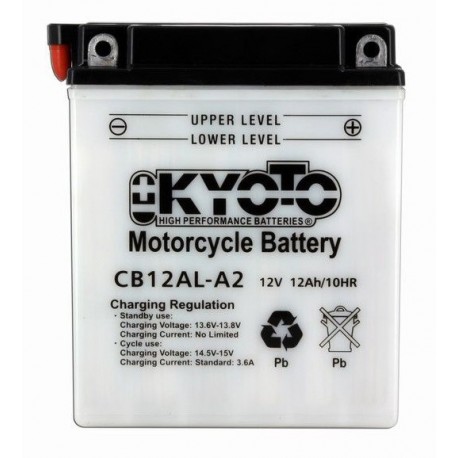 BATTERIE MOTO 12V 12Ah  YB12AL-A2 / 712122