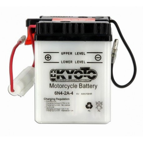 BATTERIE MOTO 6V 4Ah 6N4-2A-4 / 706042