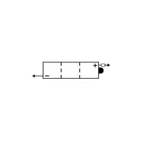 BATTERIE MOTO 6V 4Ah 6N4-2A-7 / 706043