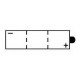 BATTERIE MOTO 6V 11Ah  6N11A-1B / 706111
