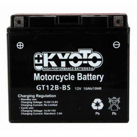 Batterie moto yt12b-bs 12v 10ah