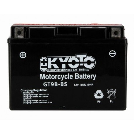 BATTERIE MOTO 12V 8Ah AGM YT9B-BS / 712096