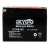 BATTERIE MOTO AGM 12V 2.3Ah YT4B-BS