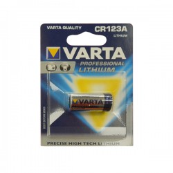 PILE VARTA 3V 1,6Ah 6205 CR123A LITHIUM