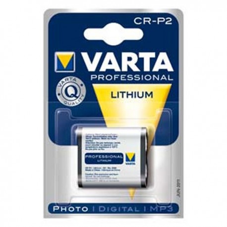 PILE VARTA PROF. LITHIUM - CR-P2 6V 1600mAh