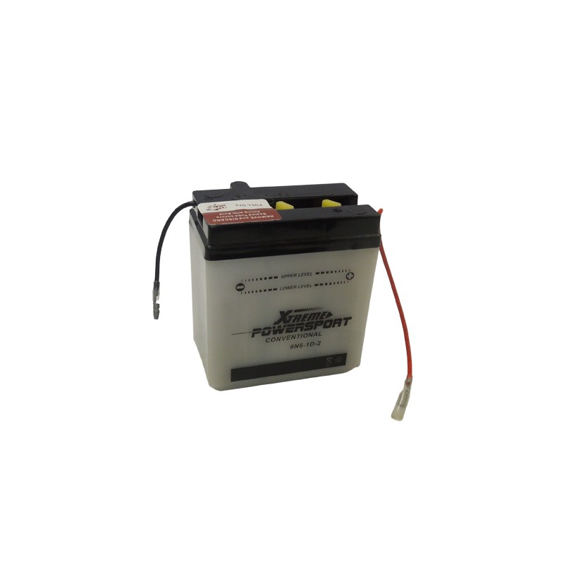 BATTERIE MOTO 6N6-1D-2 6V 6Ah - Batterie Multi Services