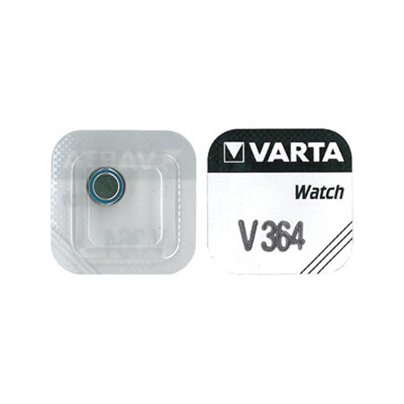 PILE BOUTON V364 VARTA (6,80x2,15) 1,55V - Batterie Multi Services