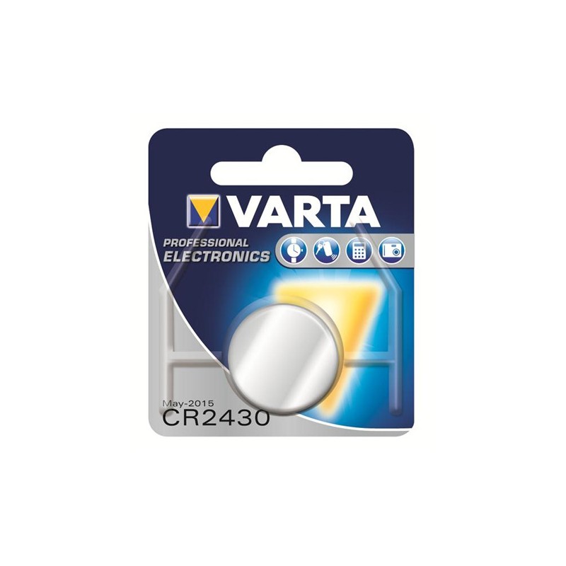 PILE BOUTON VARTA Lithium 6430 CR2430 - Batterie Multi Services