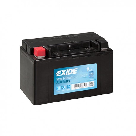 BATTERIE MICRO HYBRIDE 12V 9Ah-120A EXIDE / FULMEN