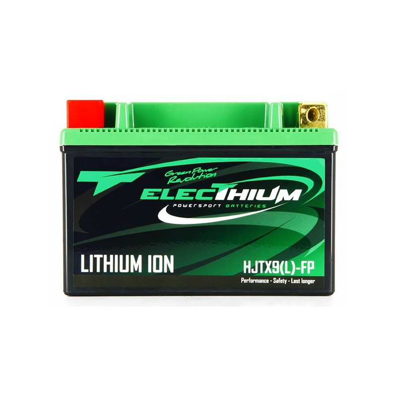 BATTERIE LITHIUM MOTO 12.8V 3Ah 210A Electhium - Batterie Multi Services