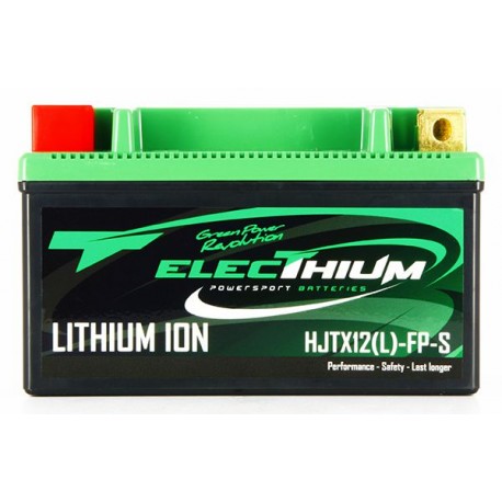 BATTERIE LITHIUM MOTO HJTX12(L)FP-S 12.8V Electhium