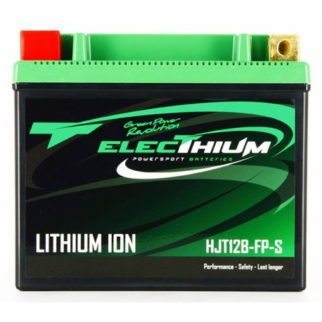 BATTERIE LITHIUM MOTO HJT12B-FP-S  12.8V Electhium