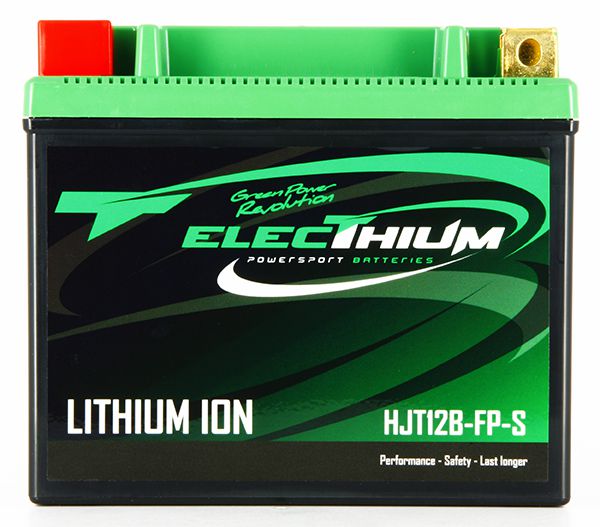 BATTERIE LITHIUM MOTO 12.8V 4.8Ah 350A Electhium - Batterie Multi Services