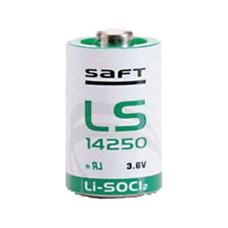 SAFT 1/2 AA 3.6V LS14250 1.2Ah Li-SOCI² - Batterie Multi Services