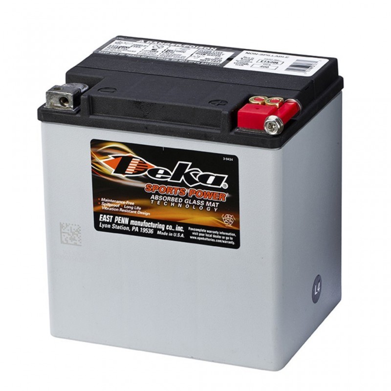 BATTERIE MOTO DEKA ETX30L 12V 26Ah HARLEY - Batterie Multi Services
