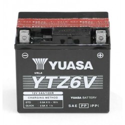 BATTERIE MOTO YUASA 12V 5Ah YTZ6-V