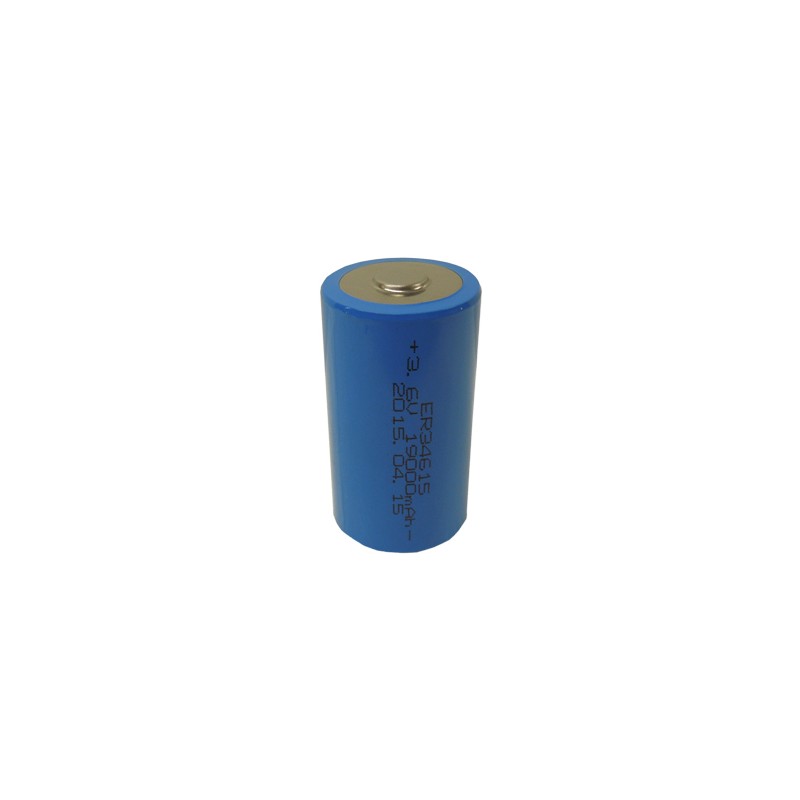 PILE ER 34615 D LI/SOCI2 3.6V 19Ah 32.9 X 61.5 mm - Batterie Multi