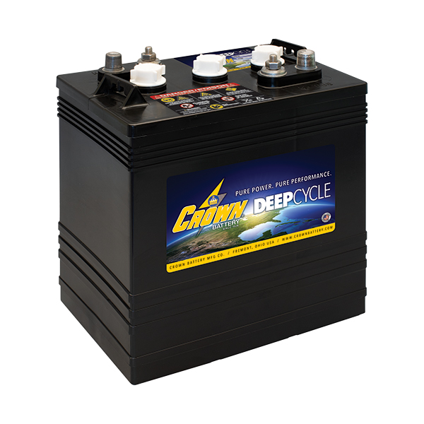 BATTERIE TRACTION MONOBLOC US 6V 235Ah-C20 / 190Ah-C5 - Batterie Multi  Services