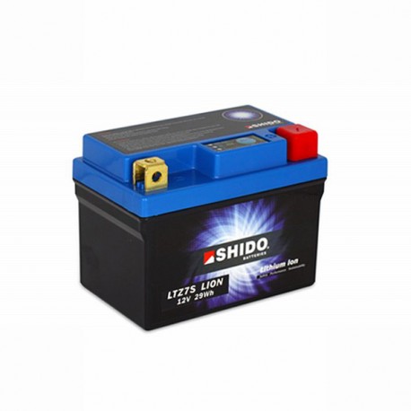 BATTERIE LITHIUM MOTO SHIDO LIFEPO4 12,8V 2.4Ah 150A - Batterie