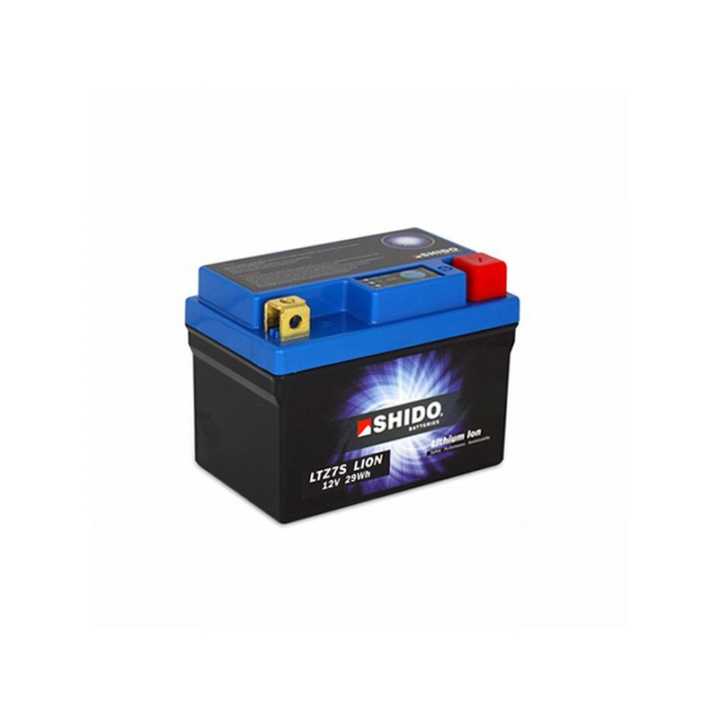 BATTERIE LITHIUM MOTO SHIDO LIFEPO4 12,8V 2.4Ah 150A - Batterie Multi  Services