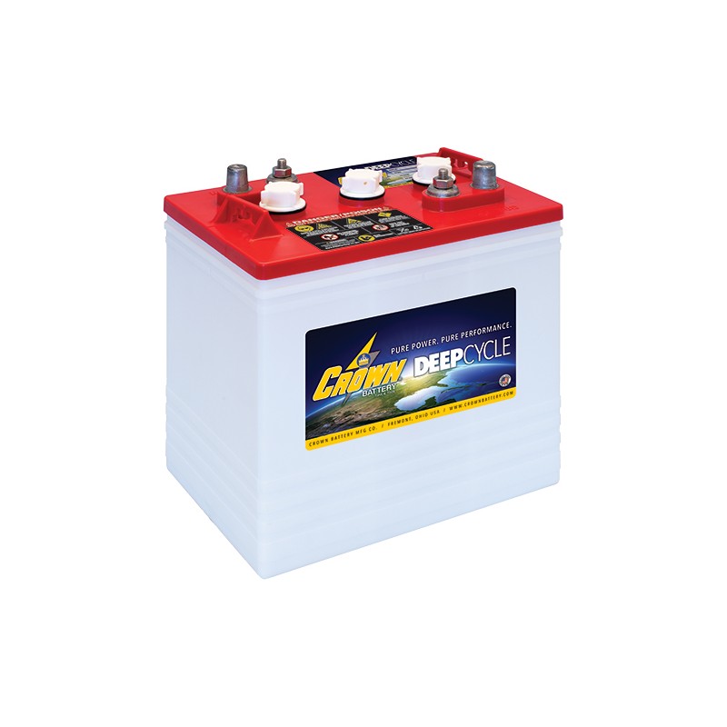 BATTERIE TRACTION MONOBLOC US 6V 235Ah-C20 / 190Ah-C5 - Batterie Multi  Services