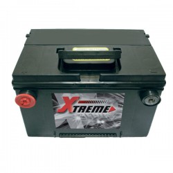 BATTERIE DEMARRAGE AMERICAINE 12V 70Ah-800A (+ à gauche en façade)