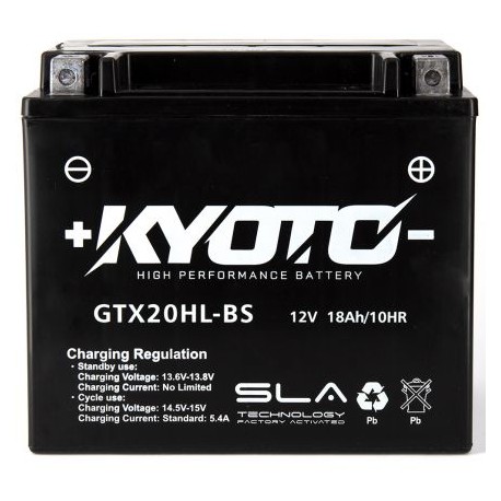 BATTERIE MOTO YTX20HL-BS 12V 18Ah