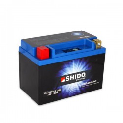 BATTERIE LITHIUM MOTO 12.8V 6Ah 360A SHIDO