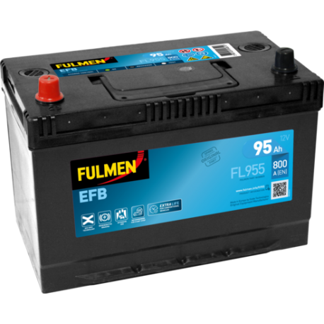 BATTERIE MICRO HYBRIDE 12V 95Ah-800A EXIDE / FULMEN +G - Batterie Multi  Services