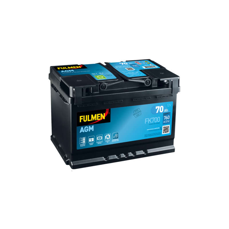 Batterie fulmen 70ah - Équipement auto