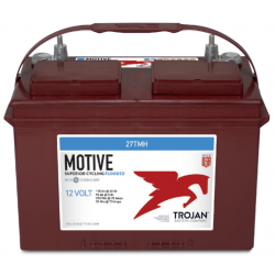 BATTERIE MONOBLOC TRACTION TROJAN 12V 105Ah-C20 / 85Ah-C5 - 27TMH - M27DH