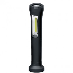 Lampe Torche LED COB 4W / 400 lumens étanche - rechargeable