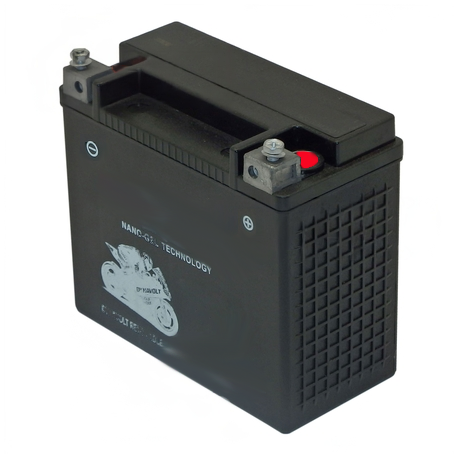 BATTERIE MOTO NANO GEL YGZ20HL-BS 12V 19Ah
