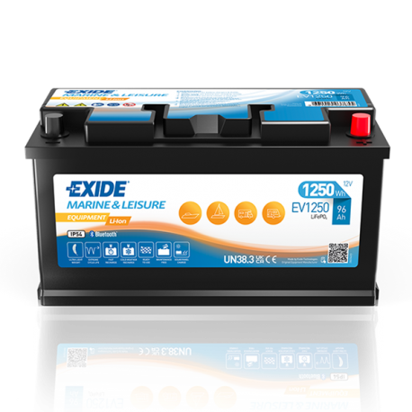 BATTERIE DEMARRAGE MICRO HYBRIDE 12V 95Ah-850A EXIDE / FULMEN