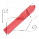 DETROMPEUR ROUGE FEMELLE pour PRISE REMA FEMELLE 160/320A ( FENWICK )